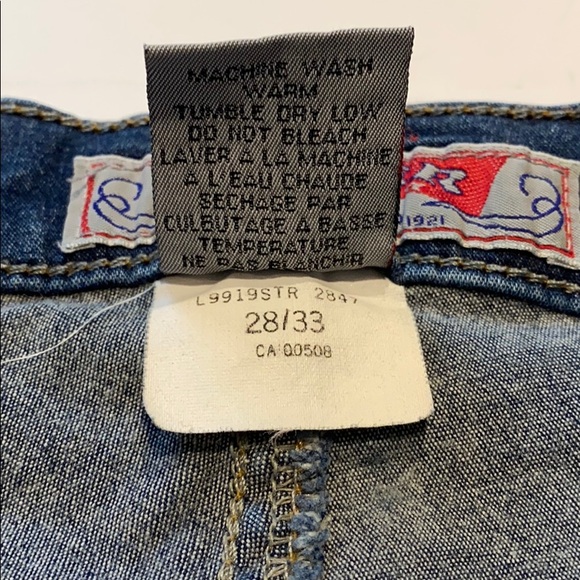 Silver Jeans SZ 28/33 Denim Blue Jeans Bootcut D3 - Picture 10 of 15